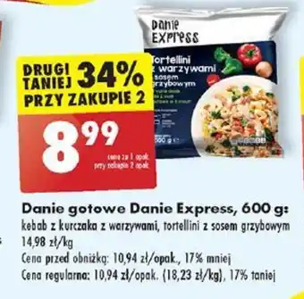 Biedronka Danie gotowe Danie Express 600 g oferta