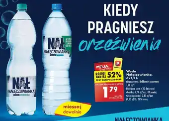 Biedronka Woda Nałęczowianka 1,5 l oferta