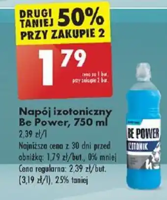 Biedronka Napój izotoniczny Be Power, 750 ml oferta
