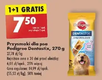 Biedronka Przysmaki dla psa Pedigree Dentastix, 270 g oferta