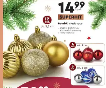 Biedronka Bombki nietłukące oferta