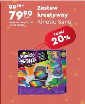 Biedronka Zestaw kreatywny Kinetic Sand oferta