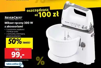 Lidl SILVERCREST Mikser ręczny 300 W z akcesoriami oferta