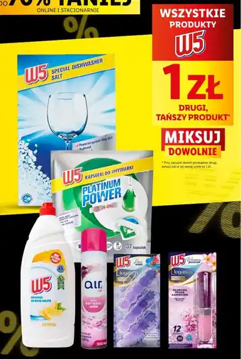 Lidl WSZYSTKIE PRODUKTY W5 oferta