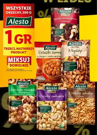 WSZYSTKIE ORZECHY, 200 G Alesto