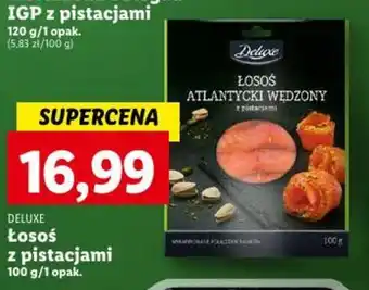 Lidl DELUXE Łosoś z pistacjami 100 g oferta