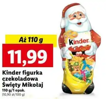 Kinder figurka czekoladowa Święty Mikołaj 110g