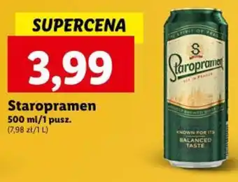 Lidl Staropramen 500 ml oferta