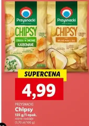 Lidl PRZYSNACKI Chipsy 135g oferta