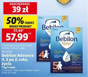 Lidl NUTRICIA Bebilon Advance oferta