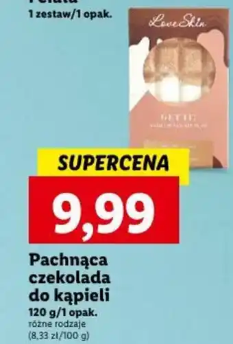 Lidl Pachnąca czekolada do kąpieli 120 g oferta