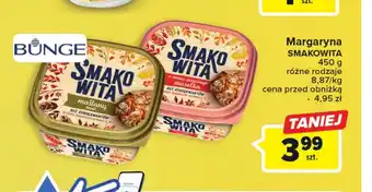 Carrefour Margaryna SMAKOWITA 450g oferta