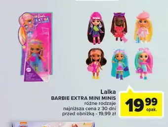 Carrefour Lalka BARBIE EXTRA MINI MINIS oferta
