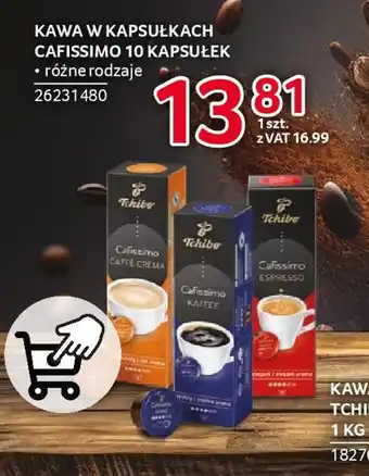 Selgros KAWA W KAPSUŁKACH CAFISSIMO 10 KAPSUŁEK oferta
