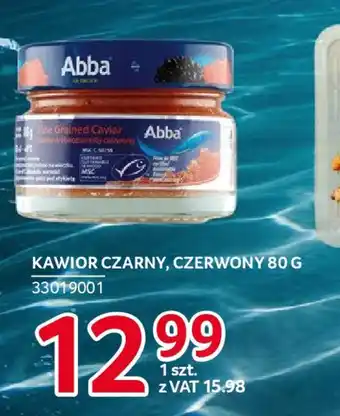 Selgros KAWIOR CZARNY CZERWONY 80 G oferta