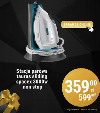 Biedronka Stacja parowa taurus sliding spacex 3000w non stop oferta