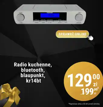 Biedronka Radio kuchenne, bluetooth, blaupunkt, kr14bt oferta