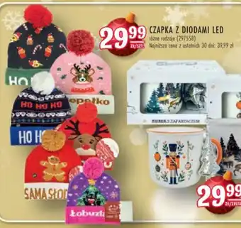 Stokrotka CZAPKA Z DIODAMI LED oferta