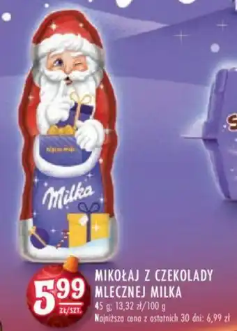 Stokrotka MIKOŁAJ Z CZEKOLADY MLECZNEJ MILKA oferta