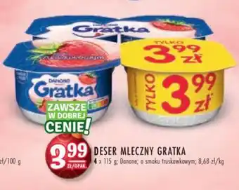 Stokrotka DESER MLECZNY GRATKA oferta