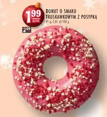 Stokrotka DONUT O SMAKU TRUSKAWKOWYM Z POSYPKĄ oferta