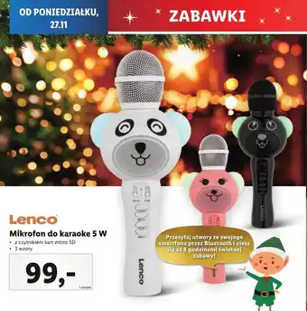 Lidl Mikrofon oferta