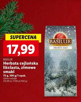 Lidl Herbata oferta