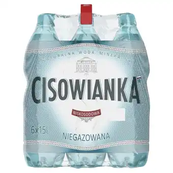 Lidl Cisowianka naturalna woda mineralna niegazowana niskosodowa 6 x 1,5 l oferta