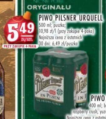 Stokrotka PIWO PILSNER URQUELL oferta