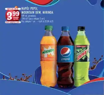 Stokrotka NAPÓJ PEPSI, MOUNTAIN DEW, MIRINDA oferta