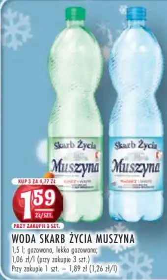 Stokrotka WODA SKARB ŻYCIA MUSZYNA oferta
