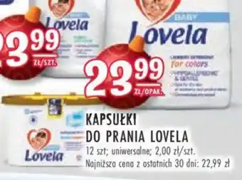 KAPSUŁKI DO PRANIA LOVELA