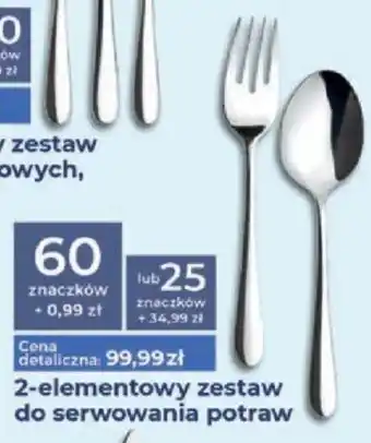 Stokrotka 2-elementowy zestaw do serwowania potraw oferta
