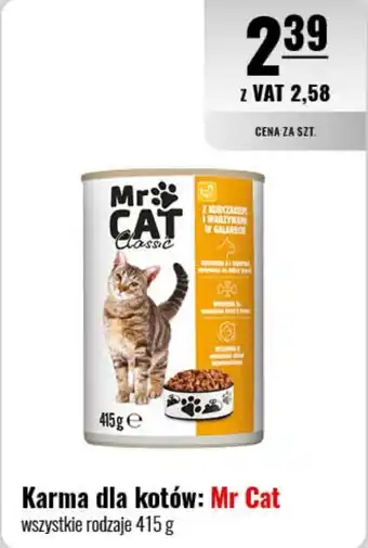 Eurocash Karma dla kotów: Mr Cat oferta