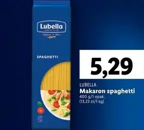 Lidl Lubella makaron spaghetti 400 g oferta