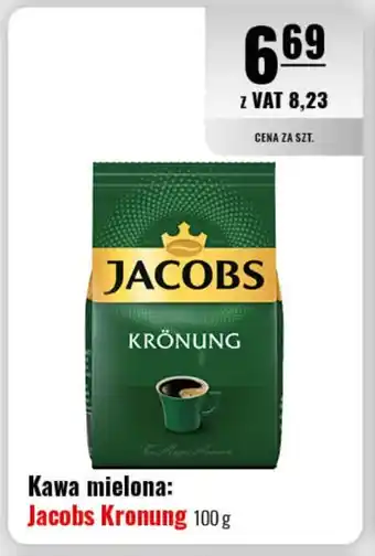 Eurocash Kawa mielona: Jacobs Kronung 100 g oferta