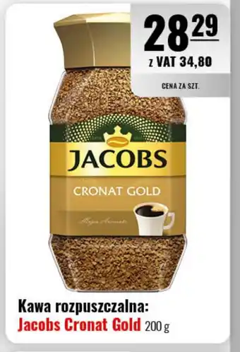 Eurocash Kawa rozpuszczalna: Jacobs Cronat Gold 200 g oferta