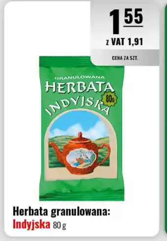 Eurocash Herbata granulowana: Indyjska 80 g oferta