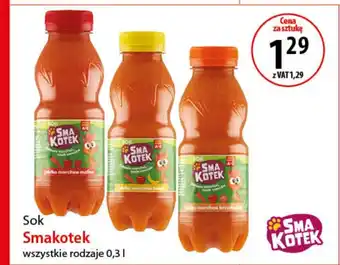 Eurocash Sok Smakotek 0,3l oferta