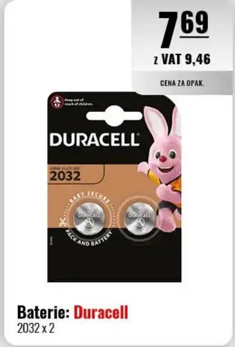 Baterie: Duracell 2032 x 2