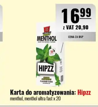 Eurocash Karta do aromatyzowania: Hipzz oferta