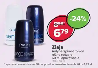 Drogeria Dr.Max Ziaja Antyperspirant roll-on 60 ml oferta