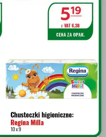 Eurocash Chusteczki higieniczne: Regina Milla 10x9 oferta