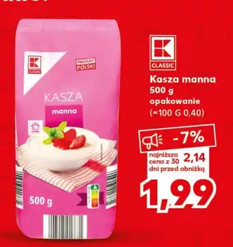 Kaufland Kasza manna oferta