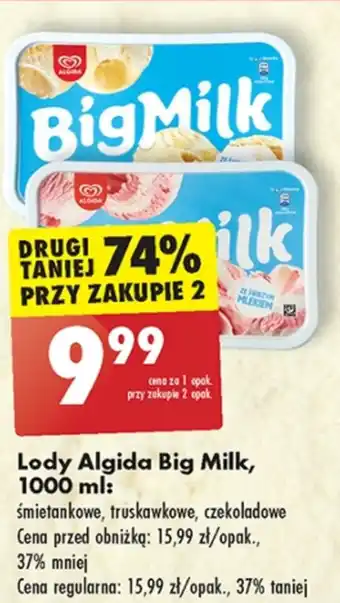 Biedronka Lody oferta