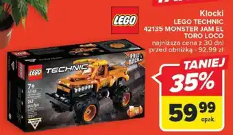 Carrefour Klocki LEGO TECHNIC 42135 MONSTER JAM EL TORO LOCO oferta