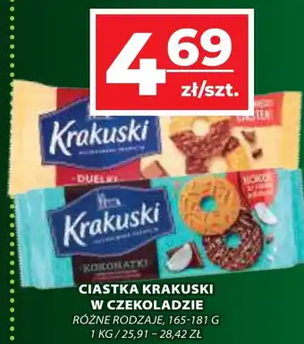 Top Market CIASTKA KRAKUSKI W CZEKOLADZIE, 165-181 G oferta