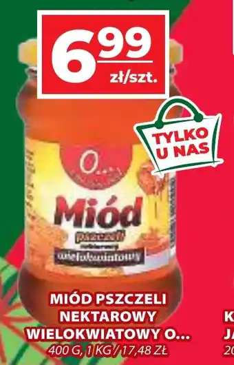 Top Market MIÓD PSZCZELI NEKTAROWY WIELOKWIATOWY O... 400 G oferta