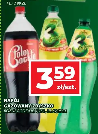 Top Market NAPÓJ GAZOWANY ZBYSZKO 1,75 L oferta