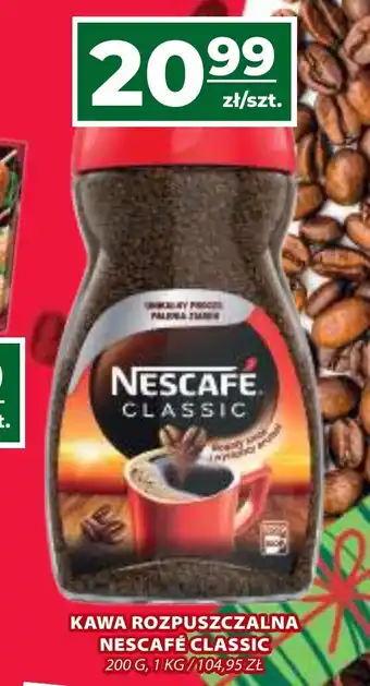 Top Market KAWA ROZPUSZCZALNA NESCAFÉ CLASSIC 200 G oferta
